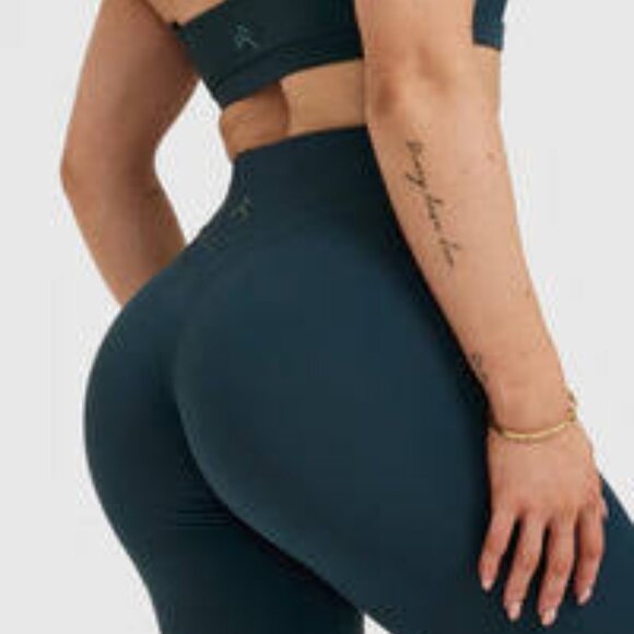 Oner Active Oil Blue Effortless Seamless Leggings - Small Regular/Short - Picture 3 of 10